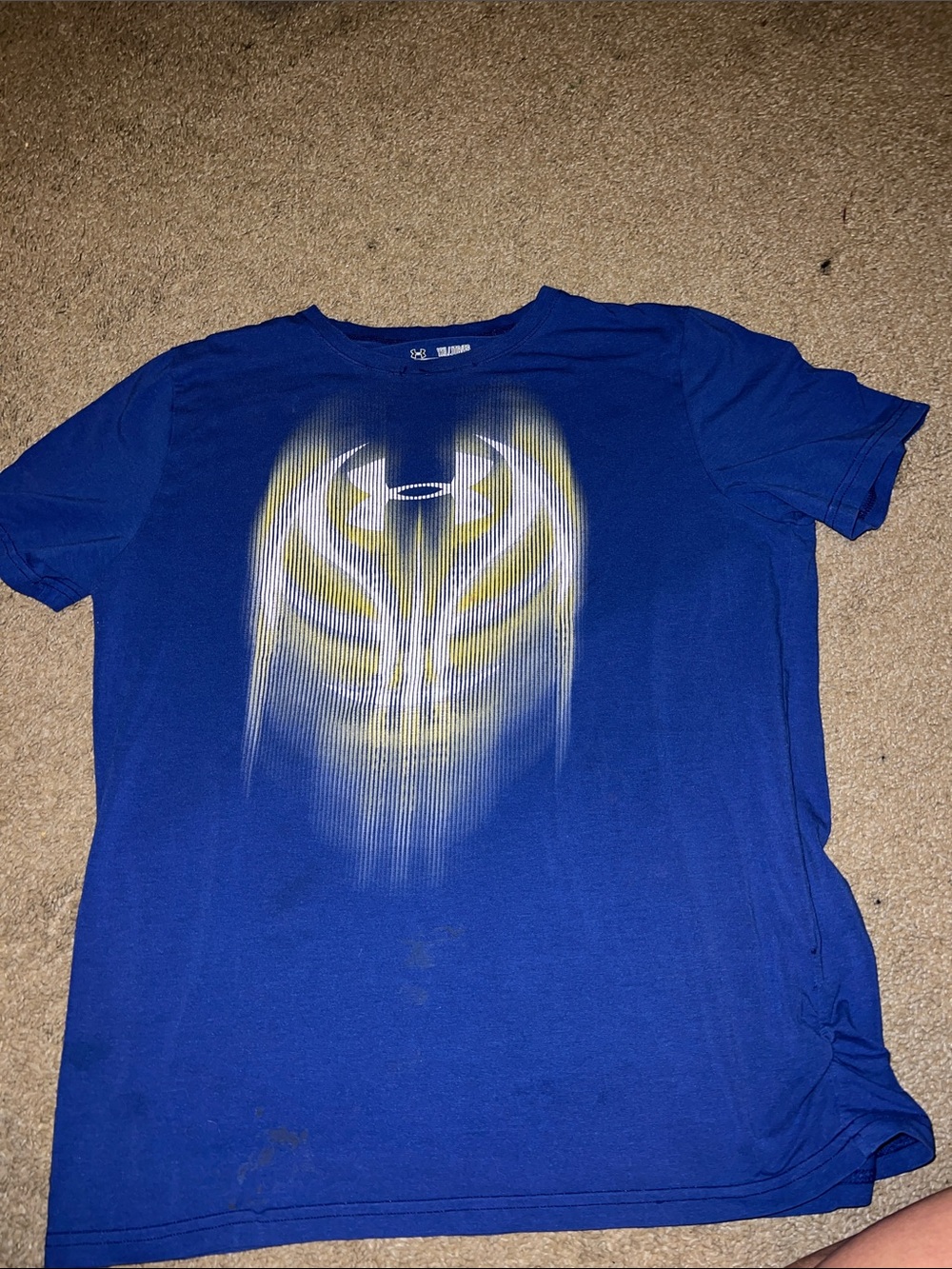 Under Armour Royal Blue Short-Sleeve Graphic Performance Tee